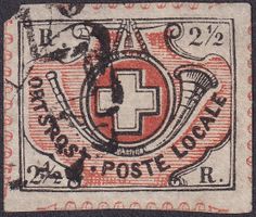WINTERTHUR, Nr.12, schönes nicht rep. Stück +Attest, 5400.-