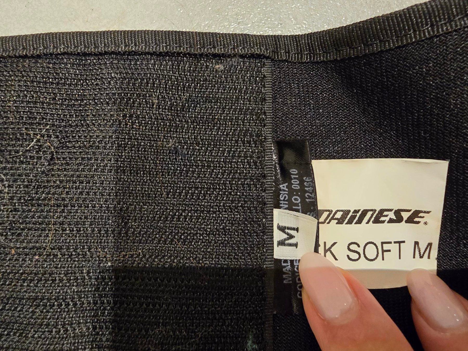 Dainese Protezioni & Imbottiture: Dainese Back Protector Soft – Usato da Fehraltorf venduto da buylow3000 3