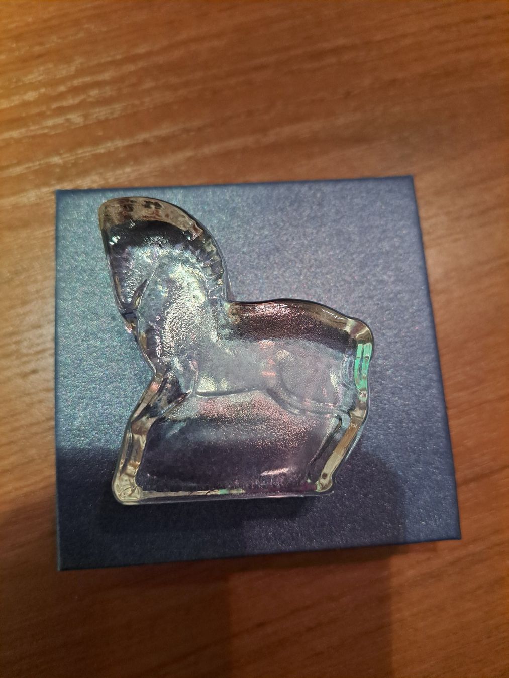 Statuette: Deko Glas Pferd Figur – Usato da Rafz venduto da MuriFinn 2