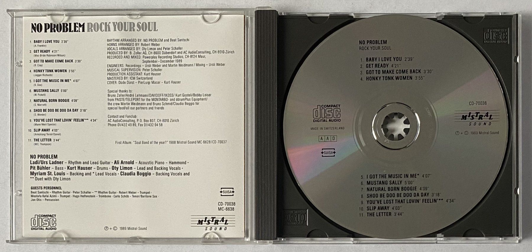 CD: No Problem, Rock Your Soul – Usato da Flums venduto da Asquillo 2