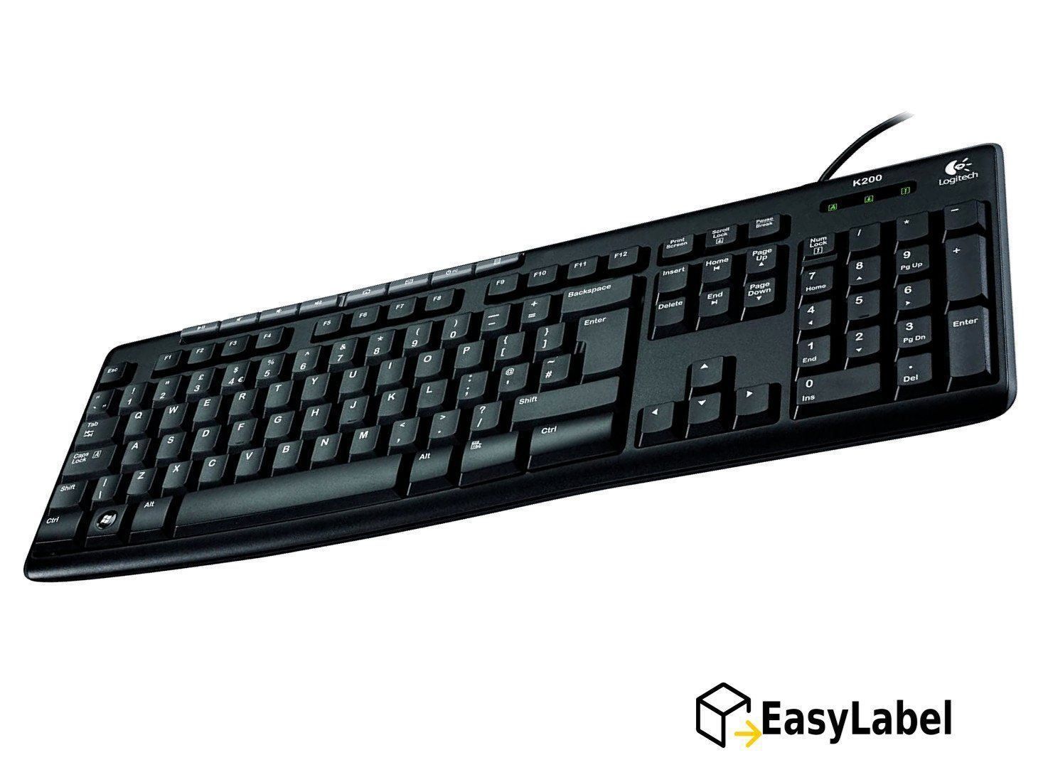 Logitech Tastiere: Logitech USB Keyboard K200, (EN_UK) – Usato da Glattpark(Opfikon) venduto da easylabel