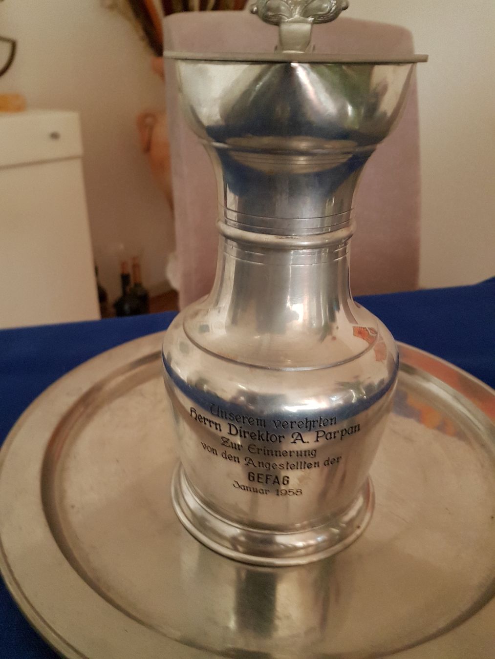 Sigg Set di piatti: Zinn Set 26 teilig gebraucht – Usato da Duebendorf venduto da Arenenberg1 1