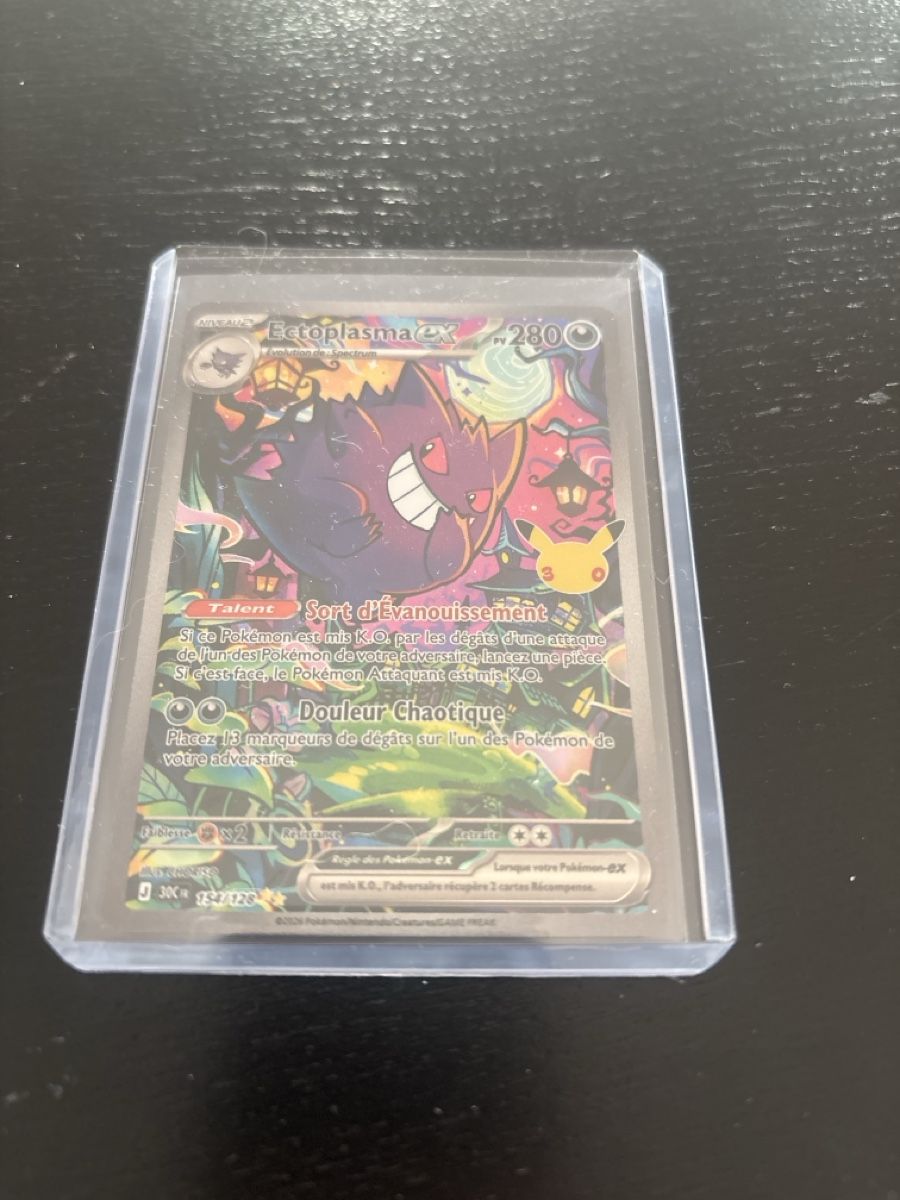Pokémon Carte collezionabili: Ectoplasma ex 154/128 Pokémon 30ans – Nuovo e nell'imballaggio originale da Payerne venduto da ama_w52t