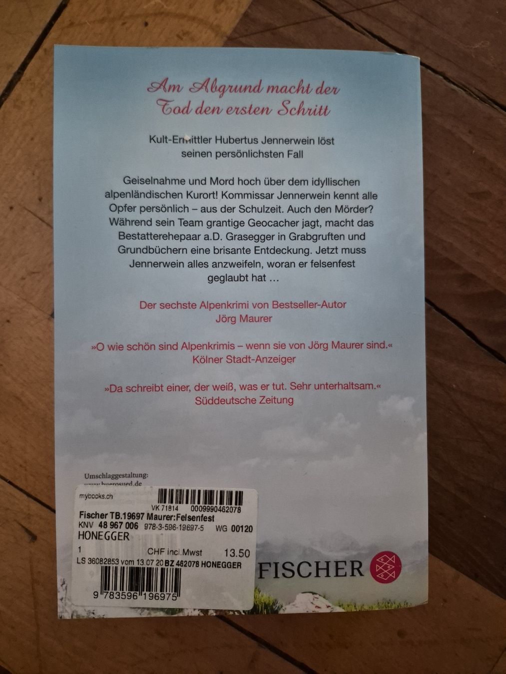 Bücher: felsenfest – Gebraucht aus Mels von Eventuell3 1