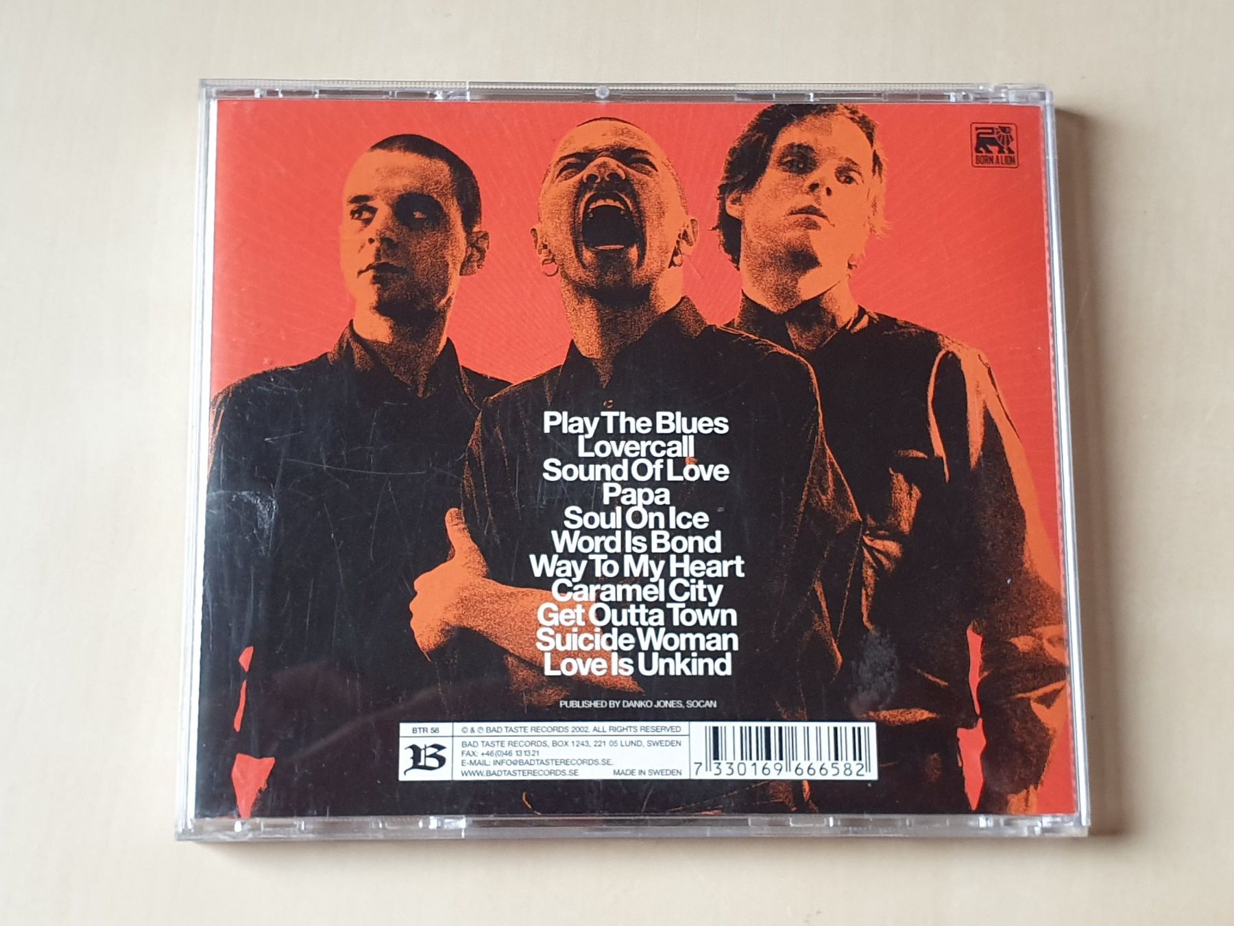 CD: Danko Jones Born A Lion – Usato da Stansstad venduto da collectorsshop 1