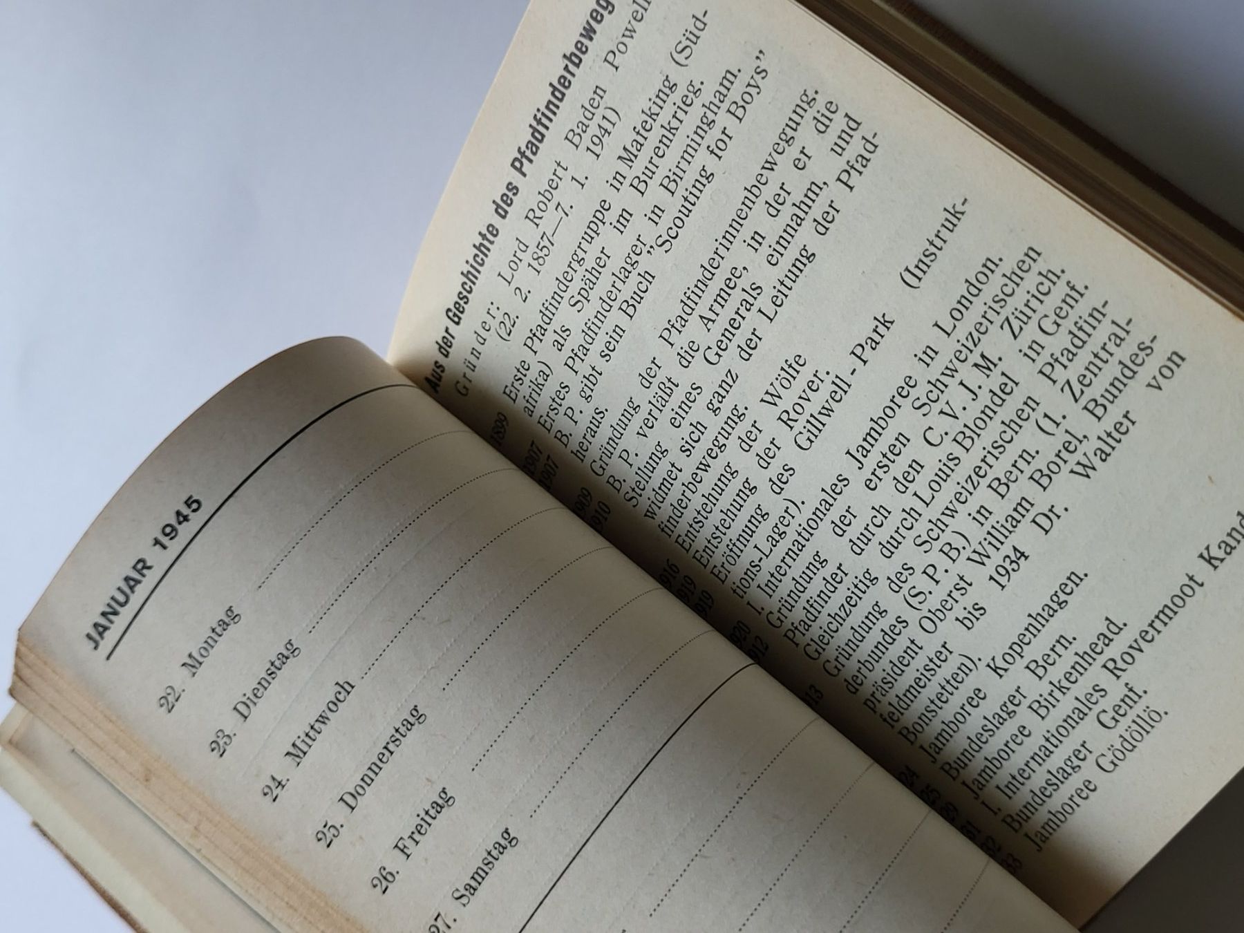 Libri: Pfadi: Schweizerischer Pfadfinder-Kalender 1944 – Usato da Münchenbuchsee venduto da Elykinley 5