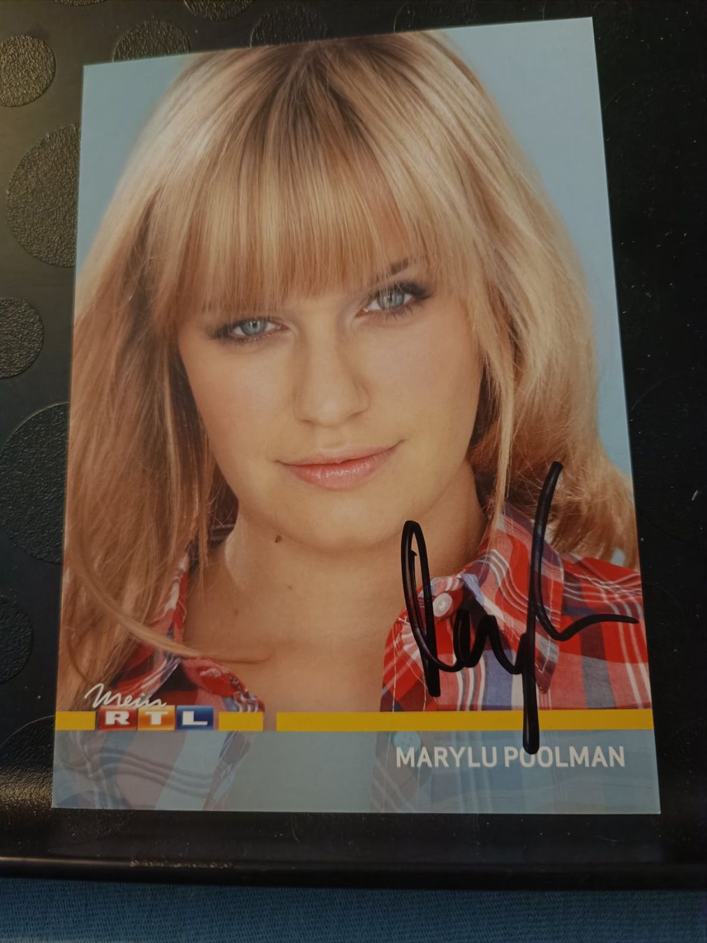 Autogramme: Marylu Poolman  - handsigniert – Gebraucht aus Menziken von Artographs