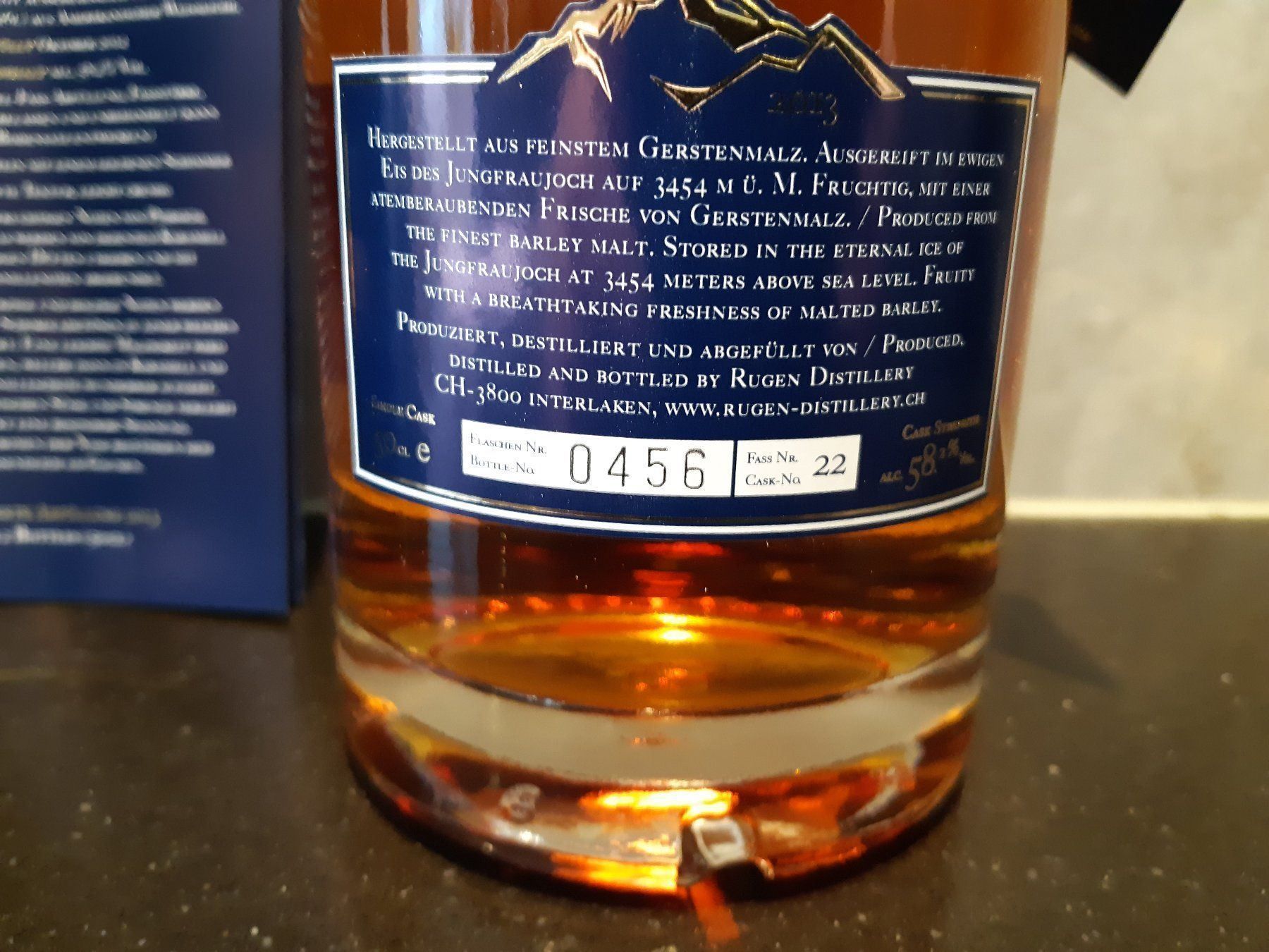 Bevande alcoliche: Swiss Highland "Ice Label" 2013 Limit. – Usato da Grindelwald venduto da carro5 2