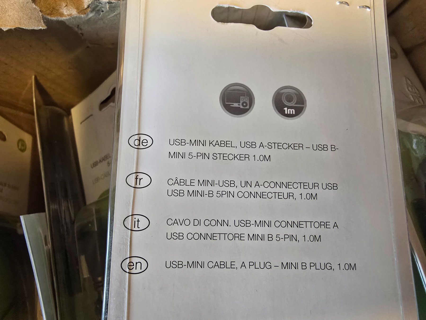 Cavi: Posten neuer Limaro USB 2.0A auf B-Mini Stecker 1m ab 1.- – Nuovo (secondo la descrizione) da KRINAU venduto da Mio_Liqstyle 7