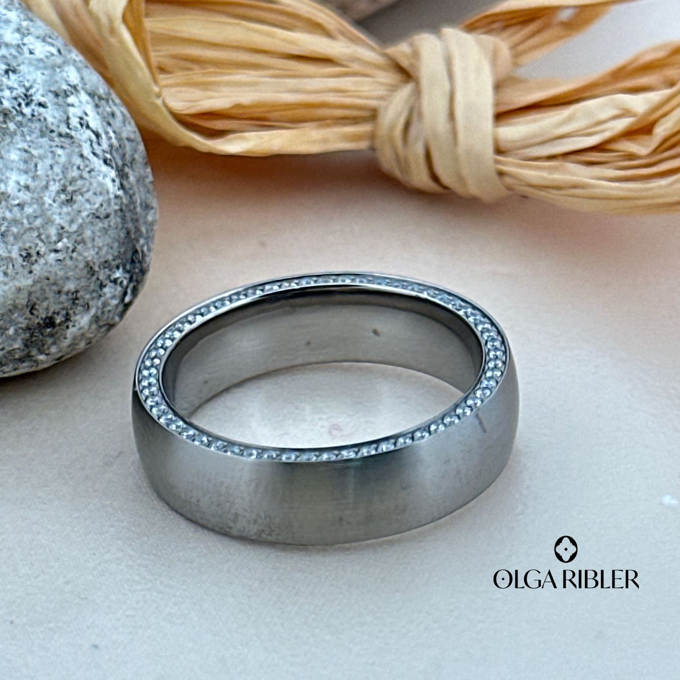 Olga Ribler Ringe: Ring aus Titan,  Gr. 60 – Neu (gemäss Beschreibung) aus Luzern von MonikaS03 1