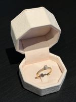 Bague Lady Ovale Pavée (diamant et or jaune)