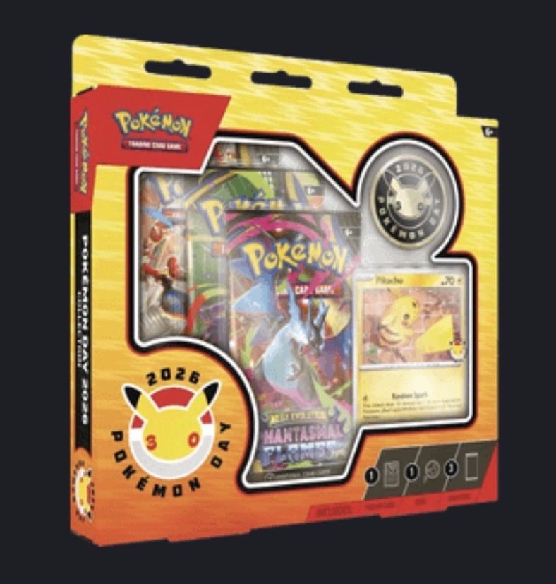Pokémon Carte collezionabili: Pokémon Day 2026 Collection - Box Sets – Nuovo e nell'imballaggio originale da Dino venduto da Robtherabbit