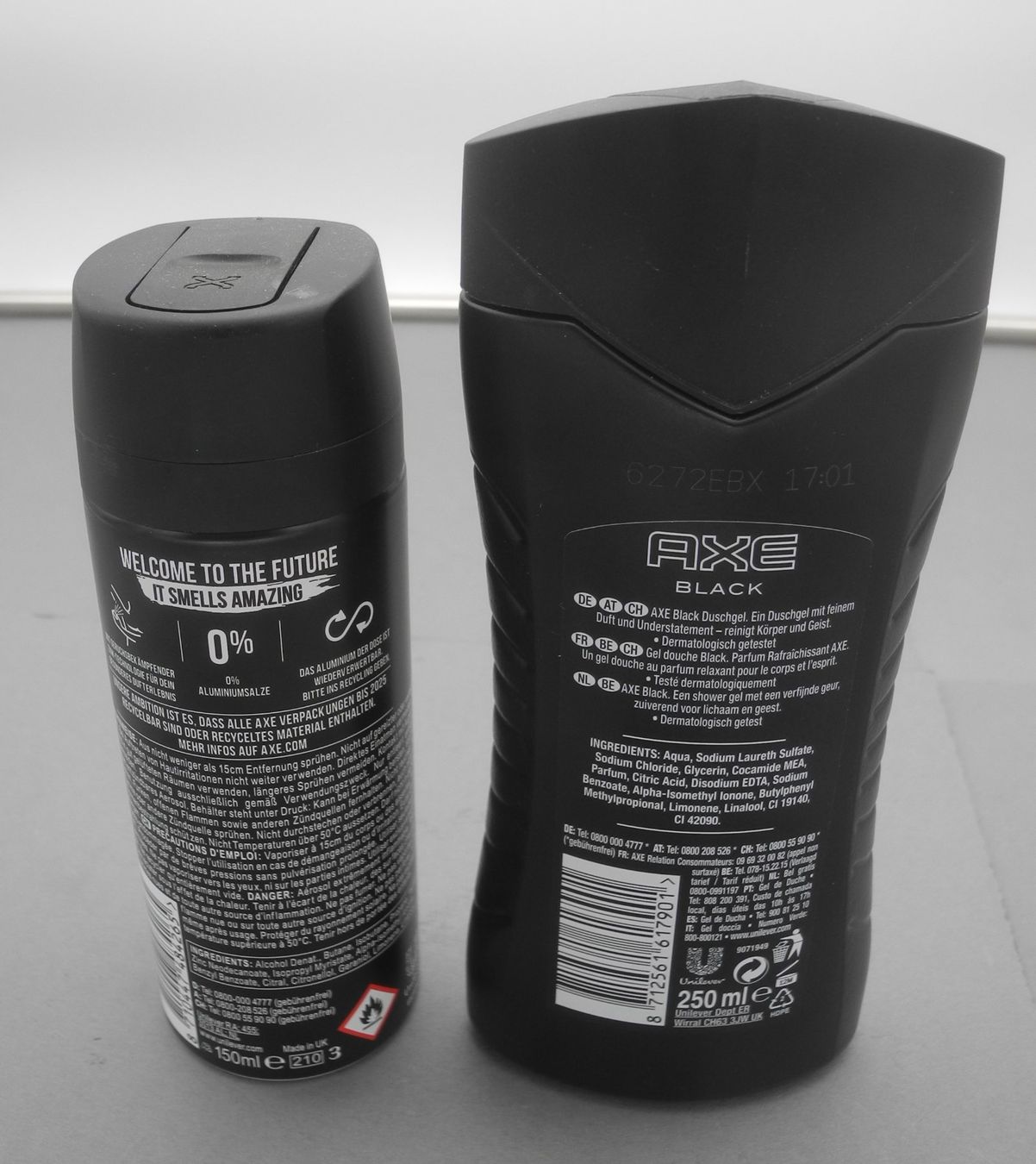 Doccia: 4 x Axe Duschgel und Deo, Nr. 50a – Nuovo e nell'imballaggio originale da Kottwil venduto da Crazyrolf 4