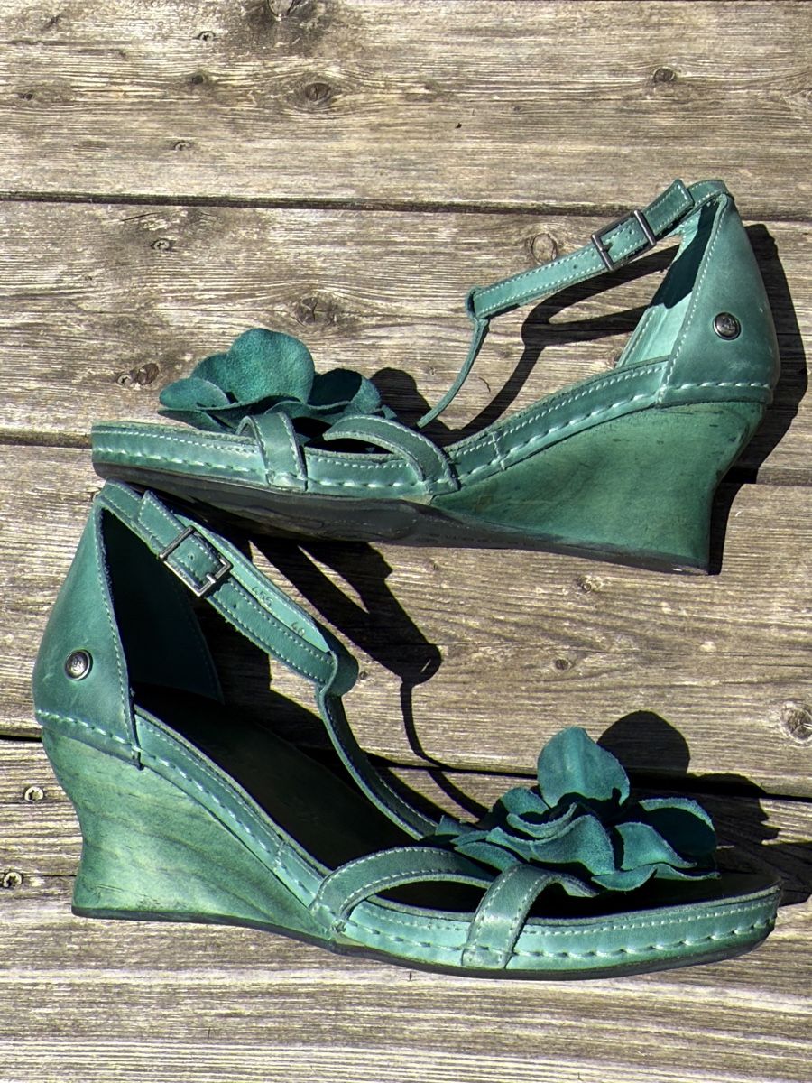 Scarpe da donna: Sommerschuhe mit Keilabsatz Gr. 40 – Usato da Lostorf venduto da Ka_schmi