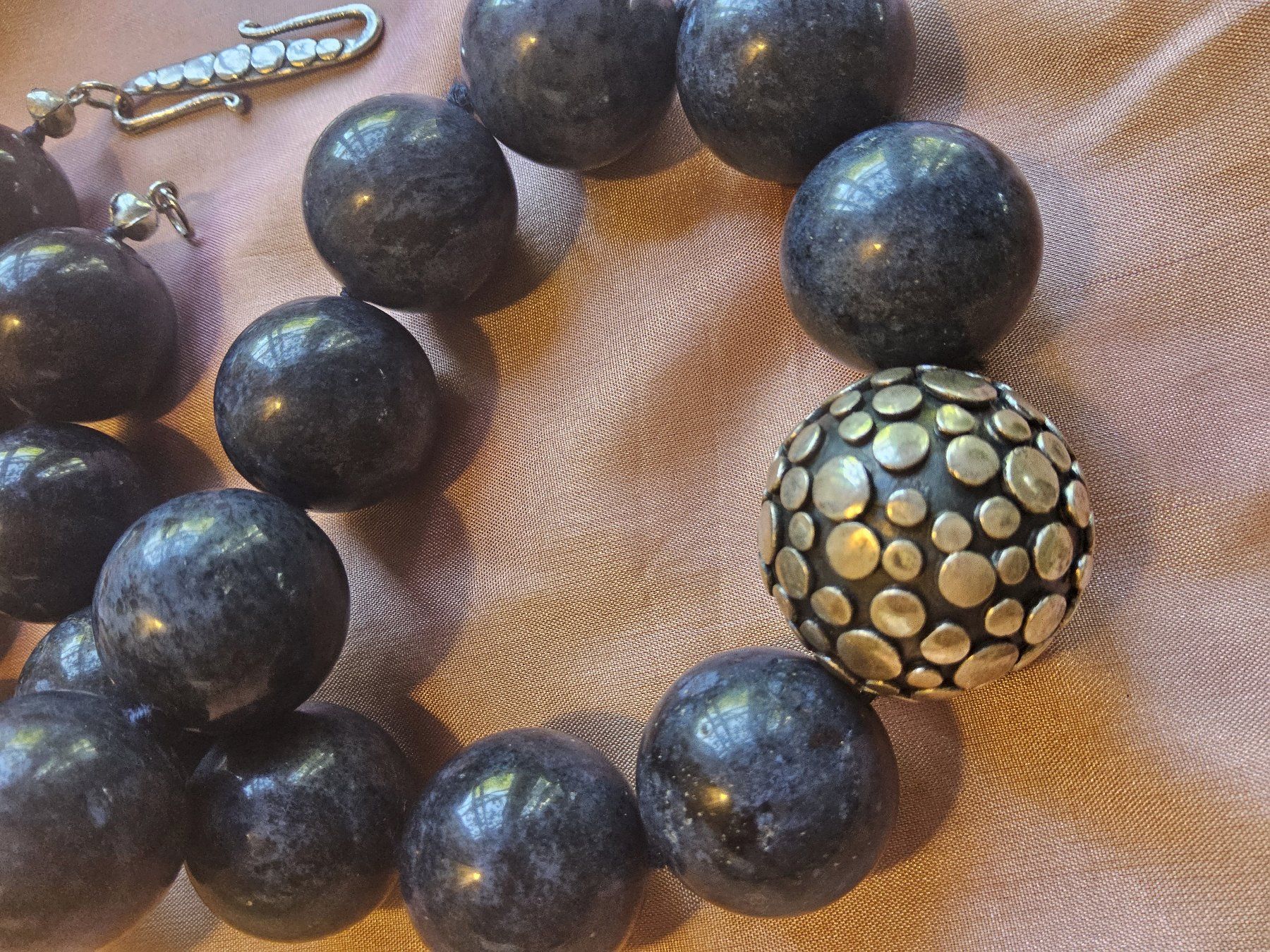 Catenine: Handmade TOP Lapislazuli Sterling Collier Halskette – Usato da Zürich venduto da SciTec 3