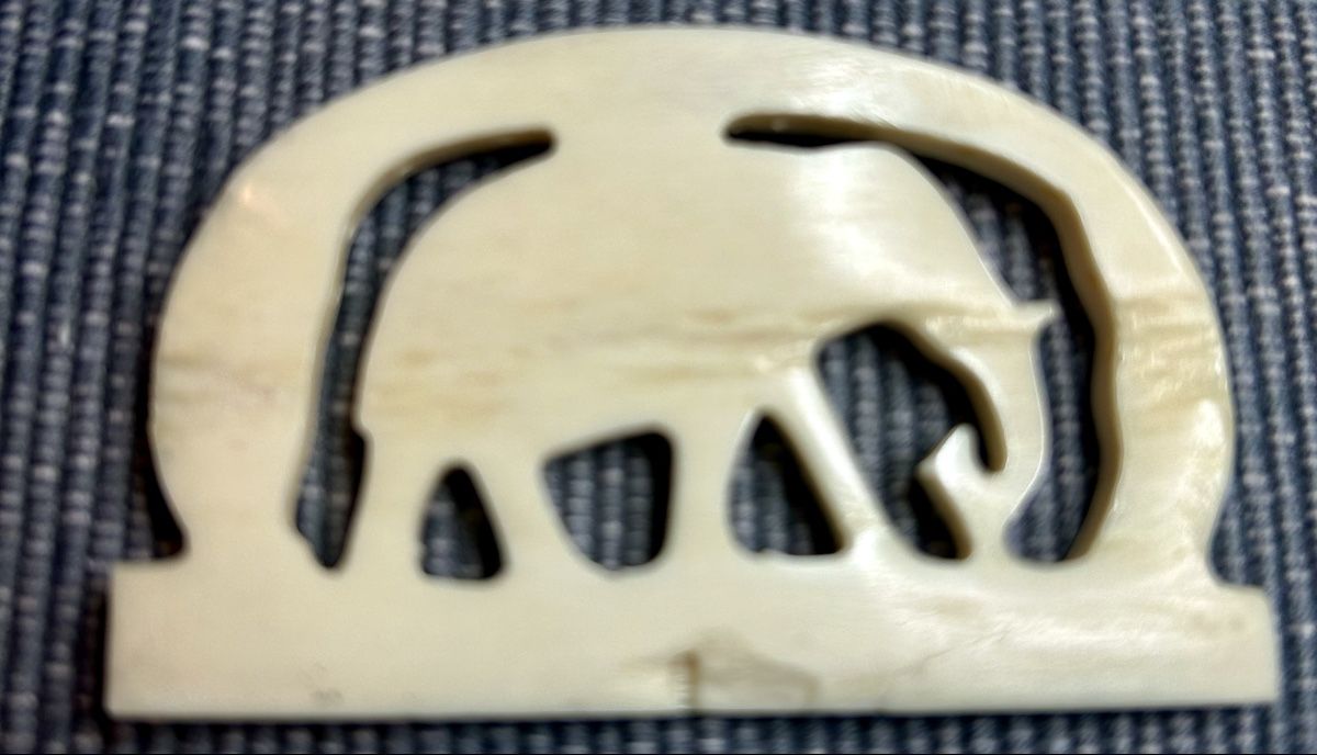Alle Dekorationen: Éléphant sculpté à la main  Décoration éthnique – Gebraucht aus Petit-Lancy von Pierre_le_voyageur 2
