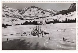 Château D'Oex Les Moulins- Télèski /Skilift Monts Chevreuils