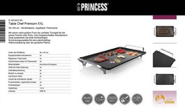 Princess Tischgrill Premium XXL 2500 W - 01.103120.01.001