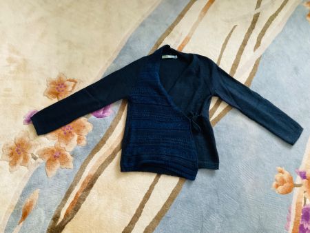 Sublime Cardigan cache-cœur laine mérinos BOHEMIA, t. L