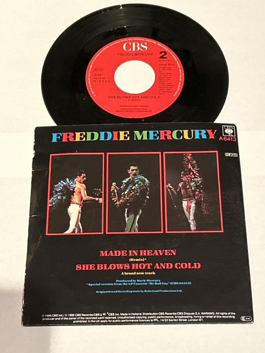 Schallplatten: Freddie Mercury. 1985. Made in Heaven – Gebraucht aus Faulensee von Mizuno06 1