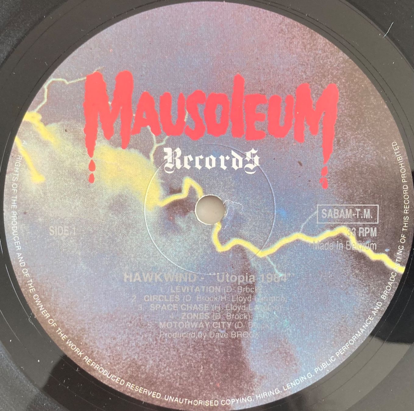 Dischi in vinile: HAWKWIND - UTOPIA 1984 – Usato da Poliez-Pittet venduto da Newtown-Records 2