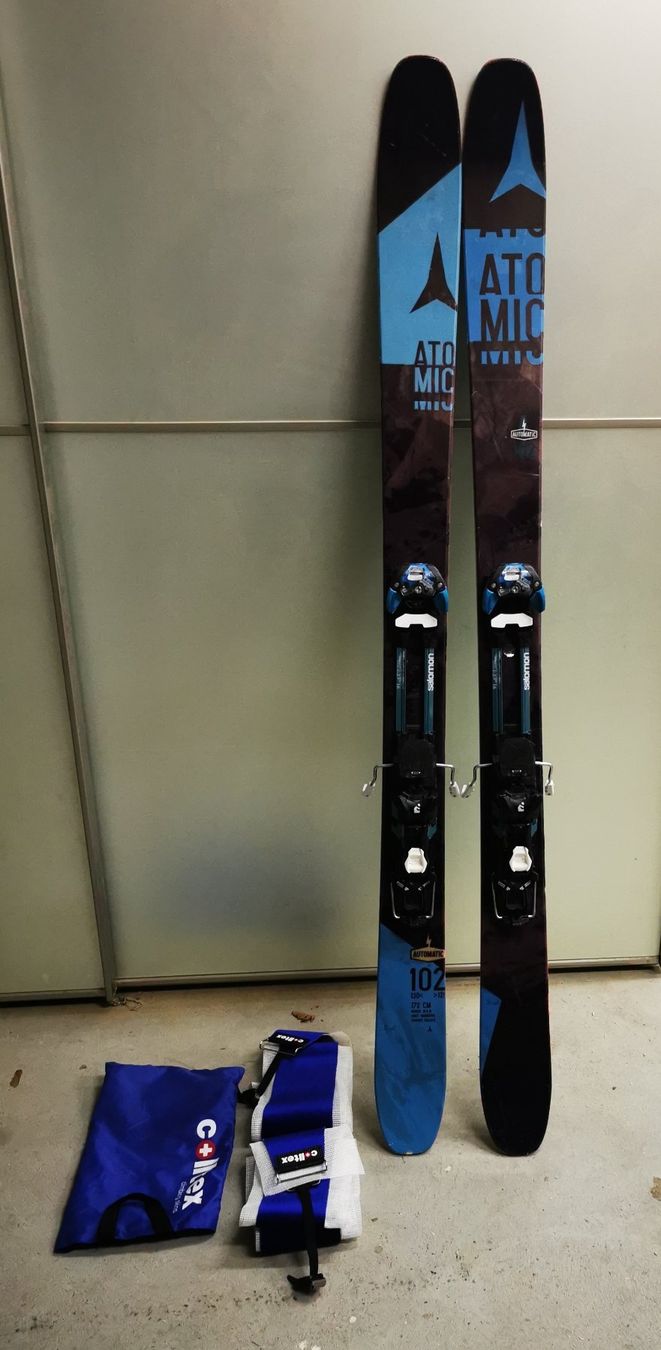 Atomic Skis: Atomic Automatic 102, 172 cm, Salomon Guardian 16 – Gebraucht aus Wildhaus von relu2010