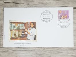 CL03 Enveloppe + Timbre Suisse 1992