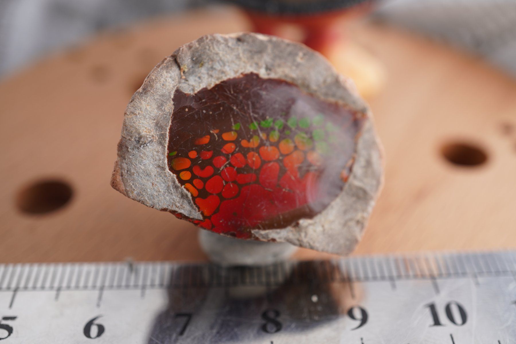 Pietre preziose: Chocolat Opal Nuss   62ct Einzelstück TOPSTONE – Nuovo e nell'imballaggio originale da Eschenbach SG venduto da topstone 1