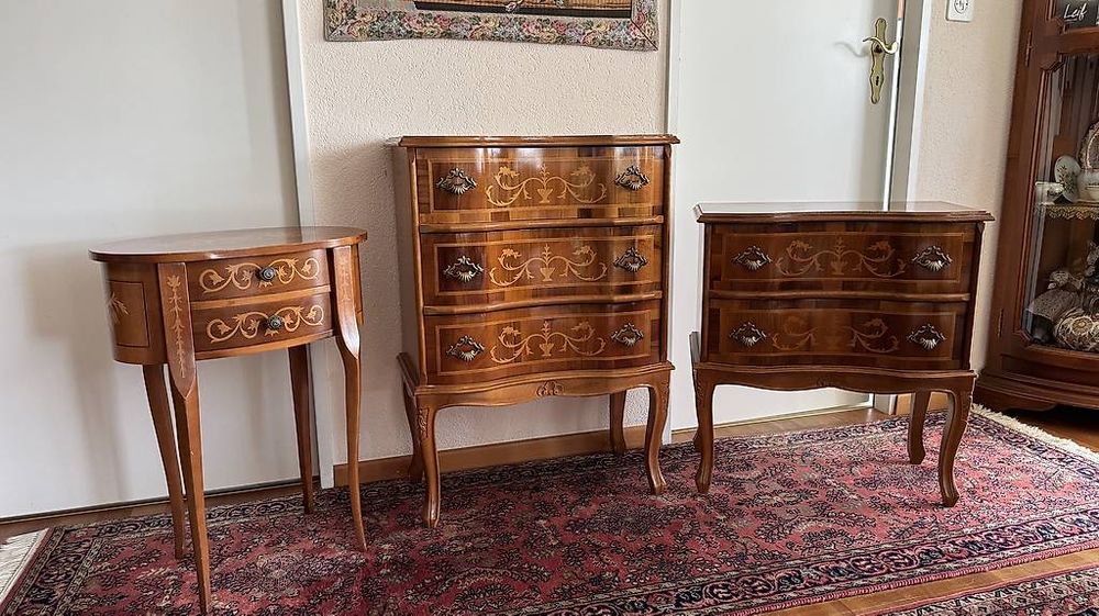 Kommoden Intarsien antik 3-teilig (Gebraucht) in Steinach für CHF 900 ...