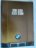 BMW 518, 520, 525, 528i - Original Prospekt von 1975!