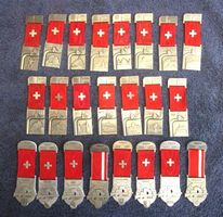 LOT: 23 X Eidg.  Feldschiessen 25/50 Meter - Stück CHF 1.00