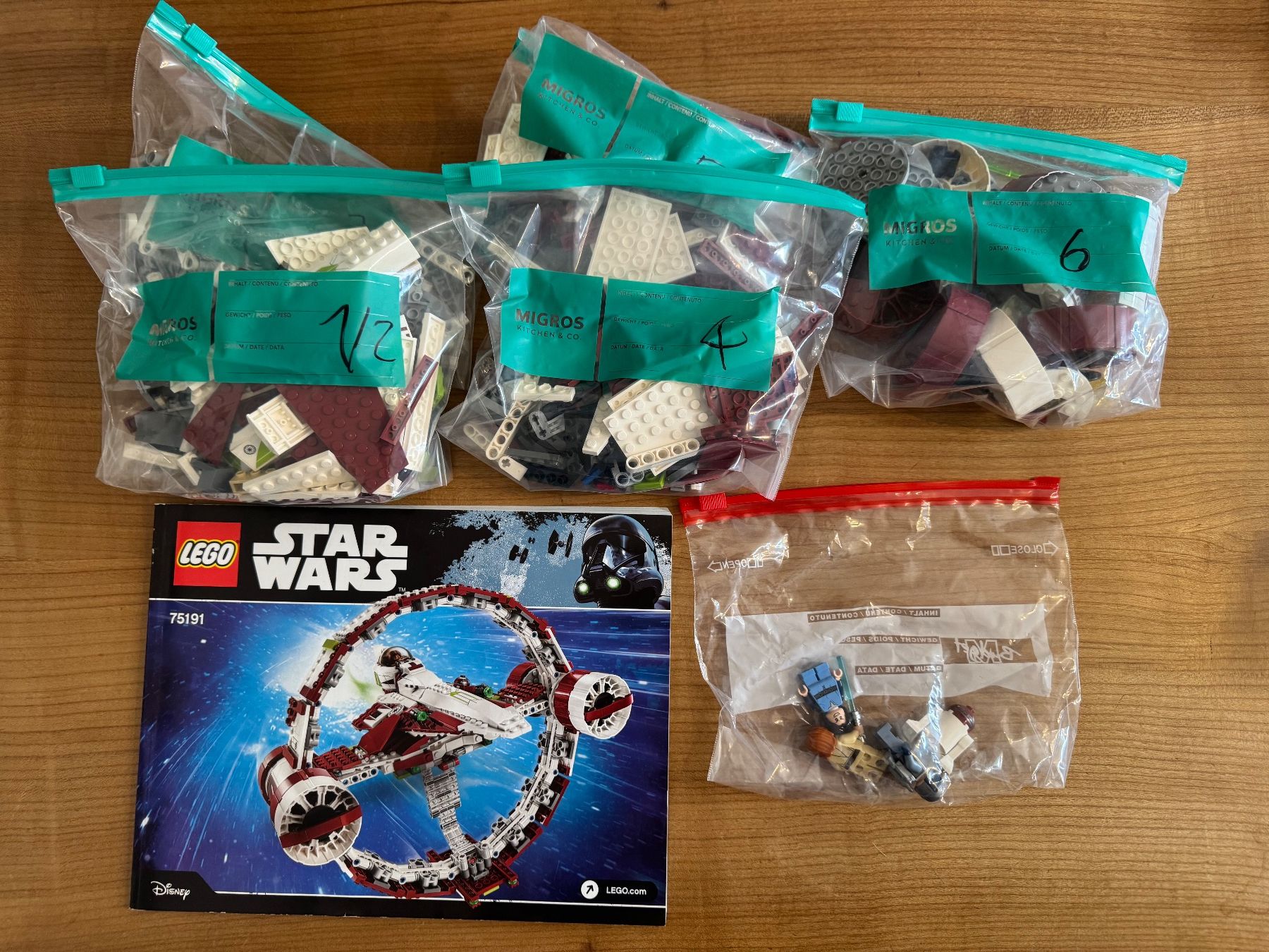 Lego Baukästen: Lego 75191 Jedi Starfighter mit Hyperdriver – Gebraucht aus Zürich von PRIMEPRIMO 2