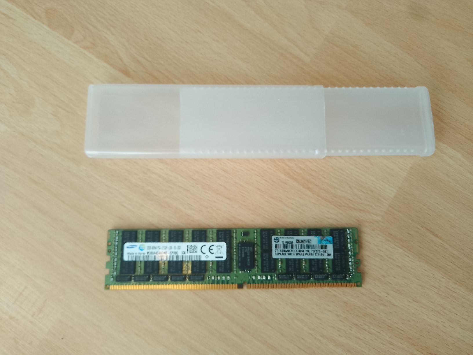 Hewlett Packard Mémoires / RAM: 32GB Samsung DDR4 ECC LRDIMM 2133MHz Server RAM | HPE – Neuf (Voir description) à Rheinfelden par tho_fk2k 5