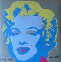 Andy Warhol Marilyn - original signed AW