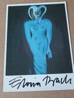 Elvira Bach -Handsignierte Kunstkarte