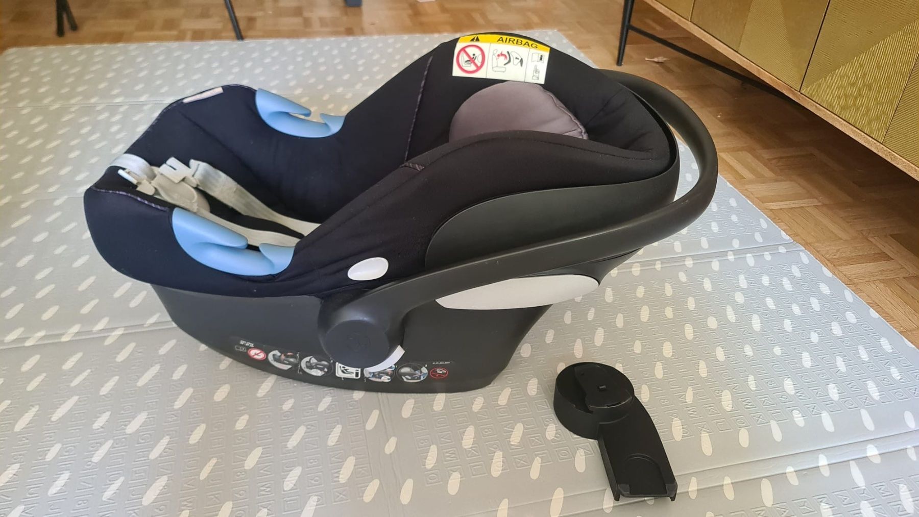 Cybex Carrozzine: Poussette Cybex Balios S set assise+nacelle+siège auto – Usato da Chêne-Bourg venduto da dada1987 5