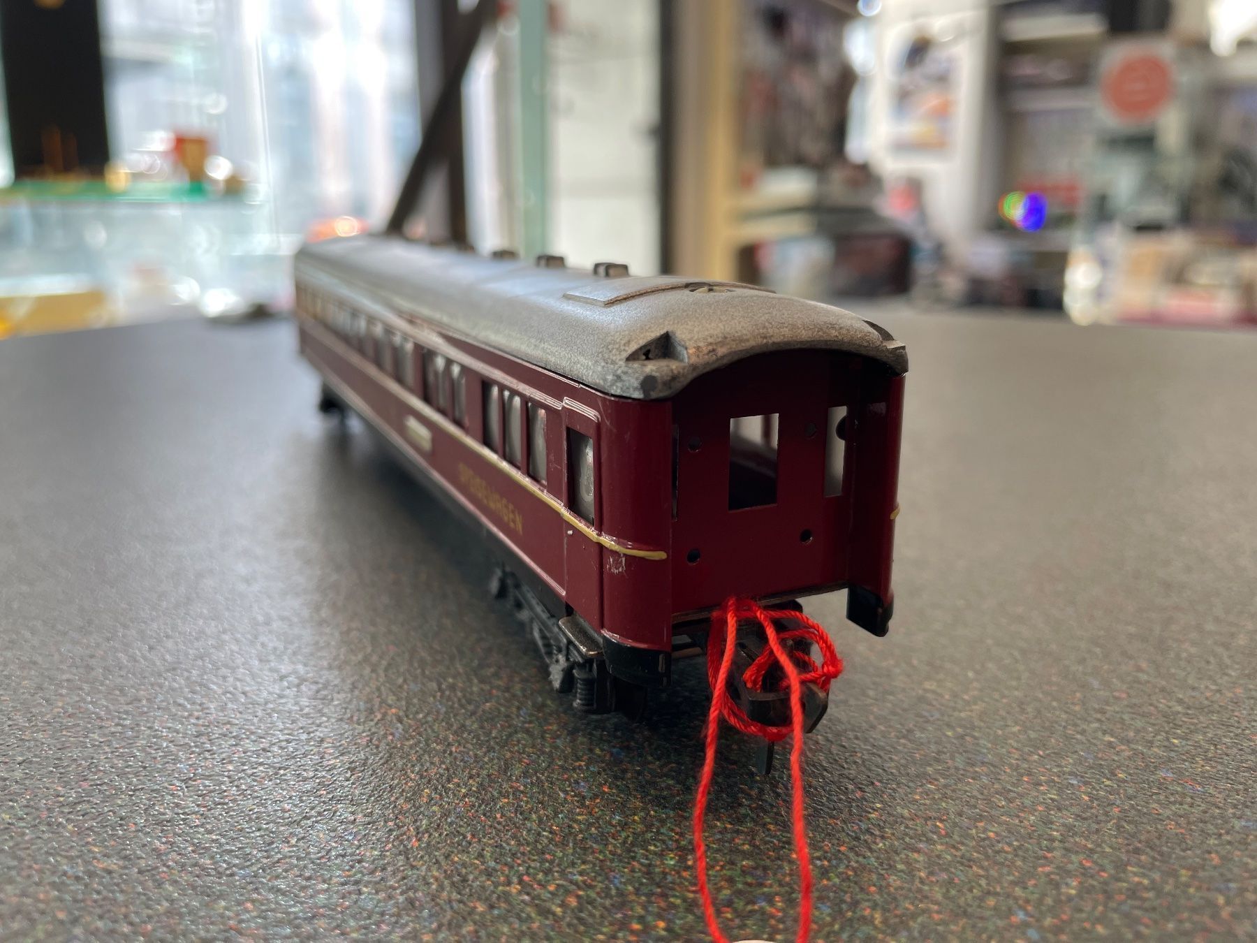Fleischmann Modelleisenbahnen: Fleischmann RARE Speisewagen DSG Vintage – Gebraucht aus Chiasso von Carrara-Modellismo 6
