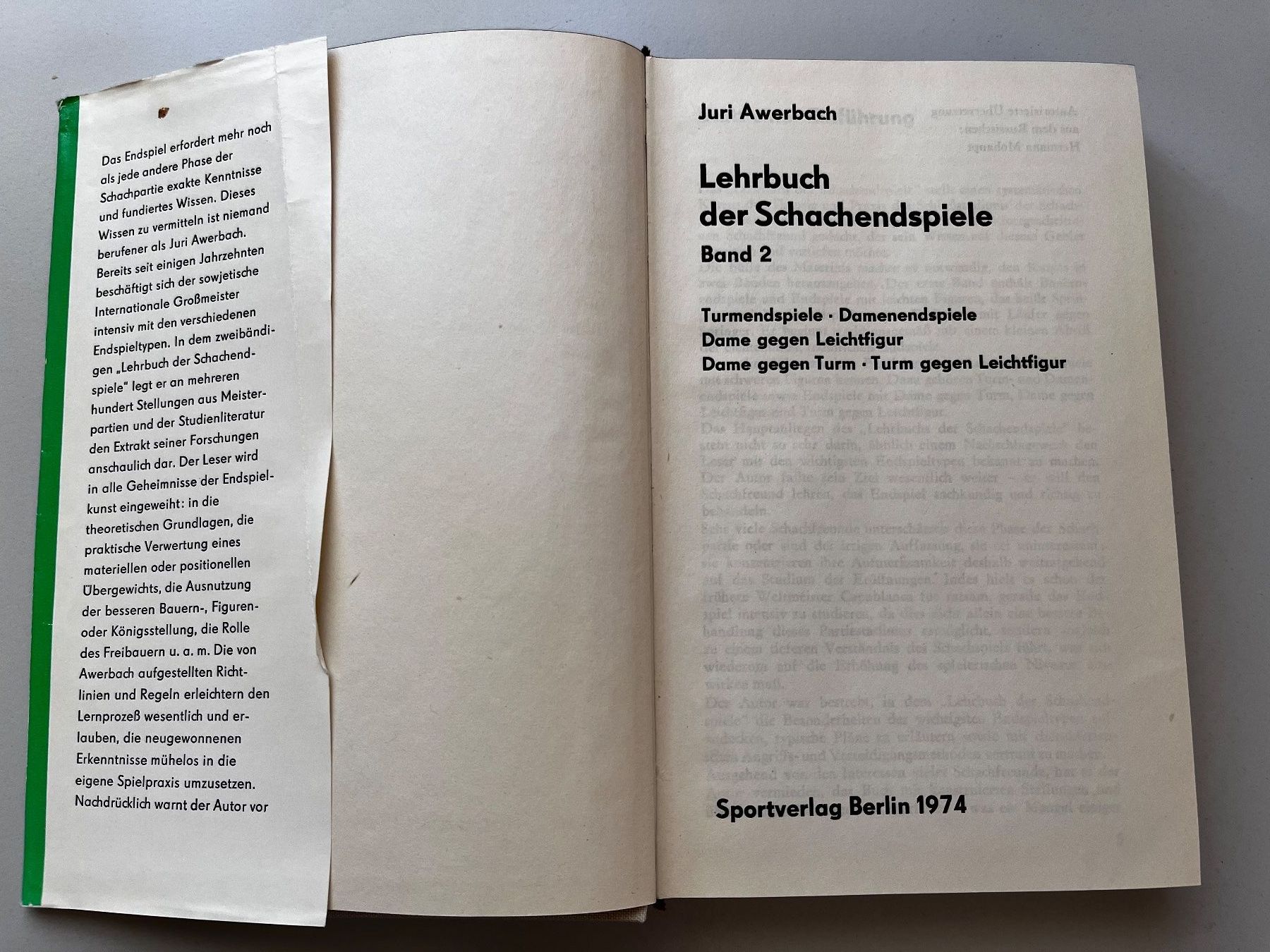 Libri: Schachbücher - Lehrbuch der Schachendspiele – Usato da Buchs venduto da doppelpunkt02 2