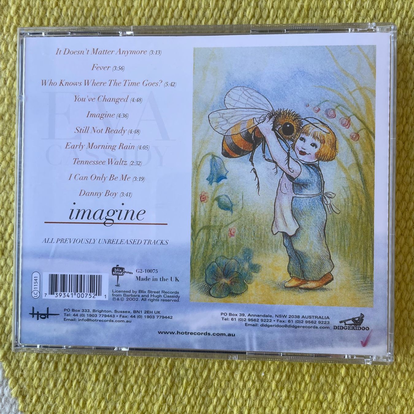 CD: EVA CASSIDY-IMAGINE – Usato da Rorschacherberg venduto da CD-Roli 1