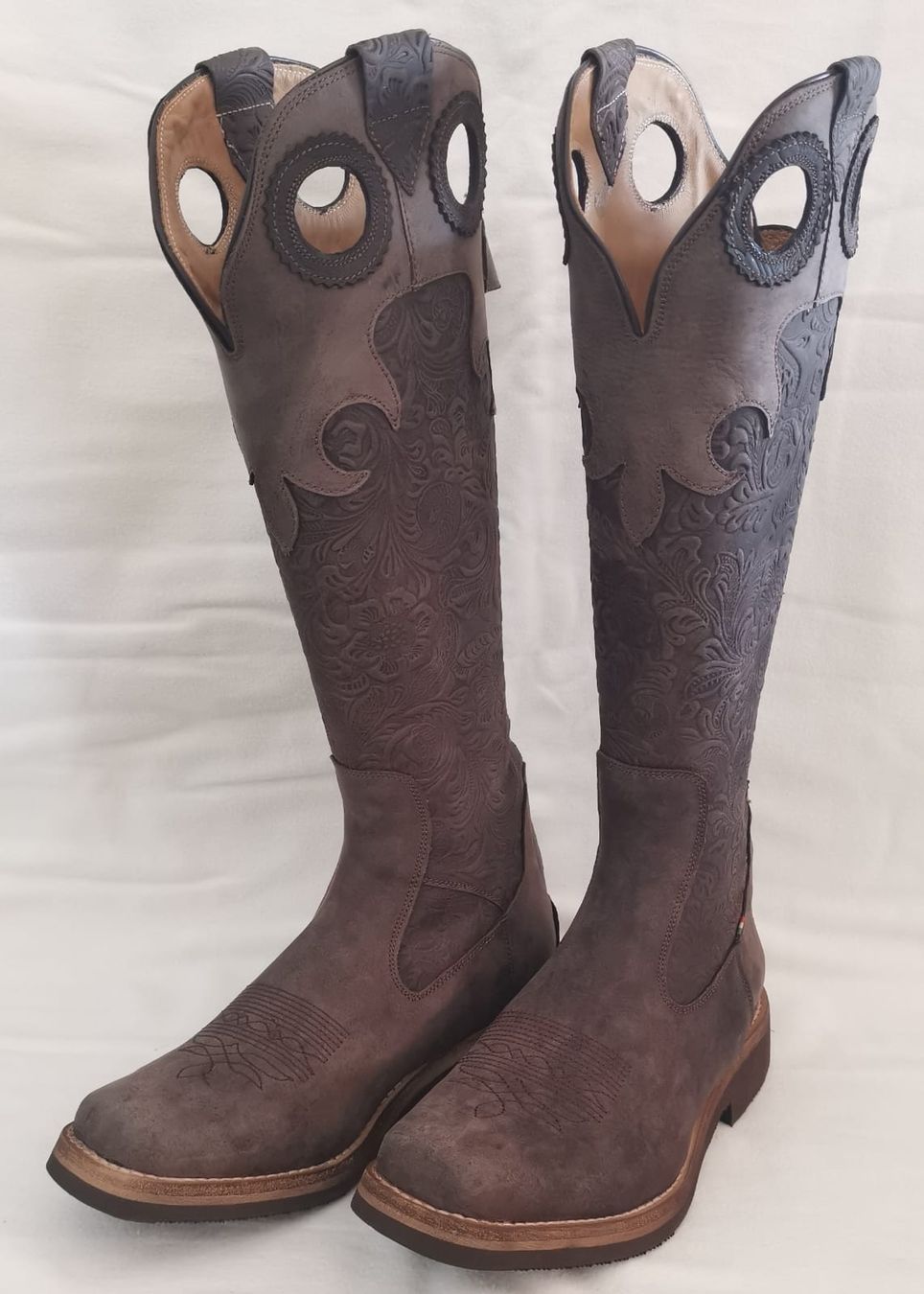 Scarpe da donna: Reitstiefel Westernart – Nuovo e nell'imballaggio originale da Uetendorf venduto da Hugo555