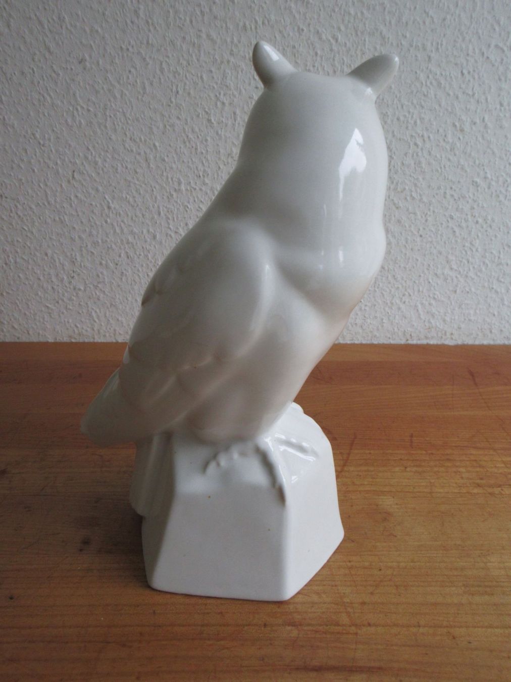 Statuette: Laufen Keramik - weiss Eule, selten! – Usato da Binningen venduto da mondoantico 2