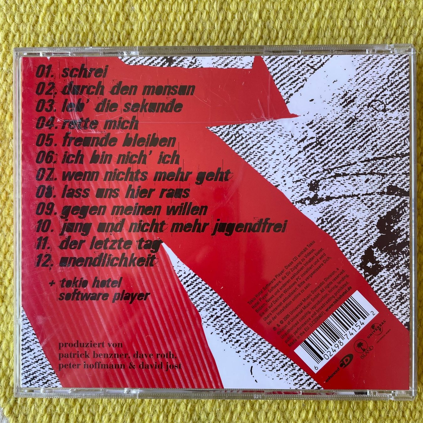 CDs: TOKIO HOTEL-SCHREI – Gebraucht aus Rorschacherberg von CD-Roli 1