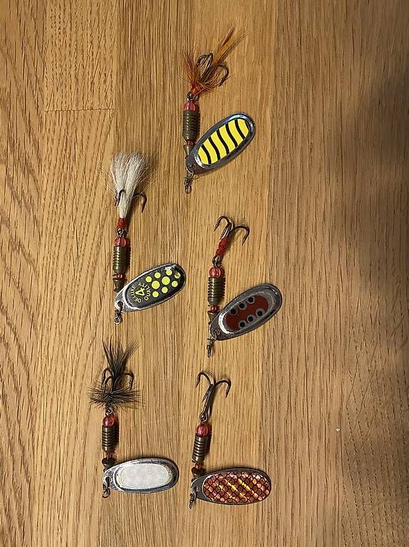 Köder: Barsch- / Forellenspinner – Gebraucht aus Unterägeri von fisherman88