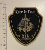 KEEP IT TRUE Patch Aufnäher Speed Metal Heavy Metal