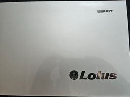Lotus Esprit  Esprit S2 Prospekt ca 1980 xa