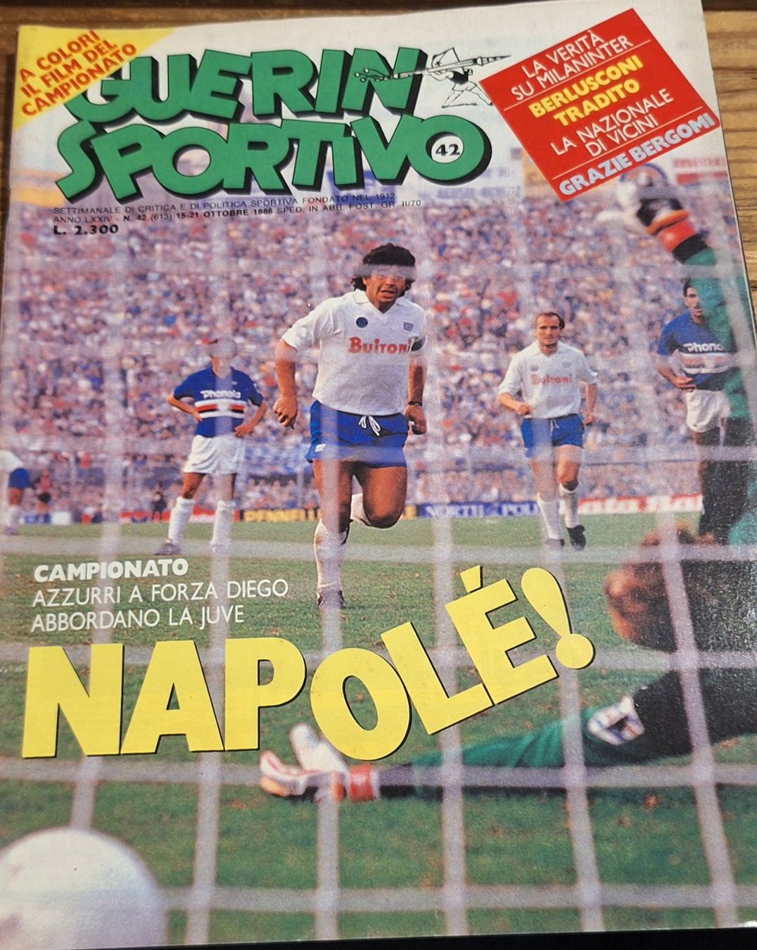 Riviste & Magazine: Maradonas zeitungen und eines trikot tributes geschenkt – Usato da Bellinzona venduto da LA-ropa-de-Juan 3