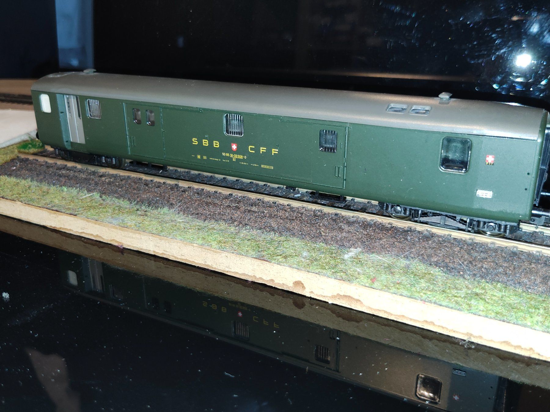 Liliput Modellini di ferrovie: Liliput SBB D Gepäckwagen – Usato da Goldingen venduto da MarkusB 1