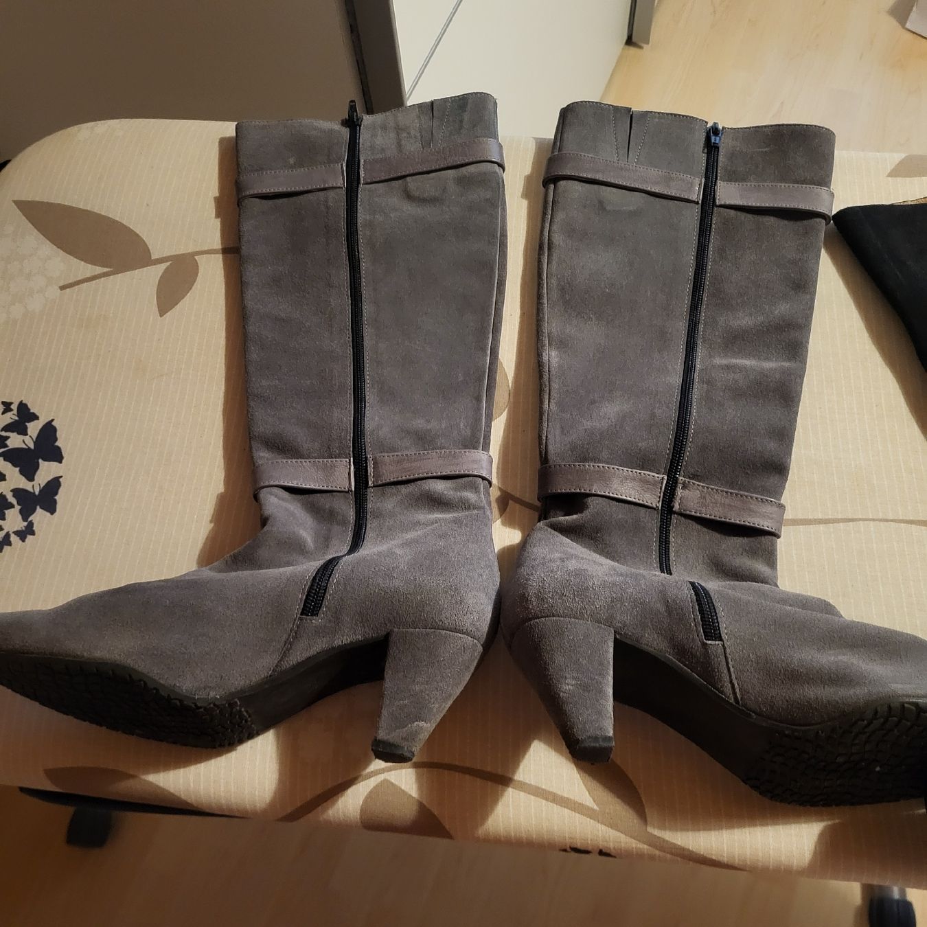 Scarpe da donna: Kollflex-Stiefel (39) aus Wildleder – Usato da Malans GR venduto da caroline_F.85 1