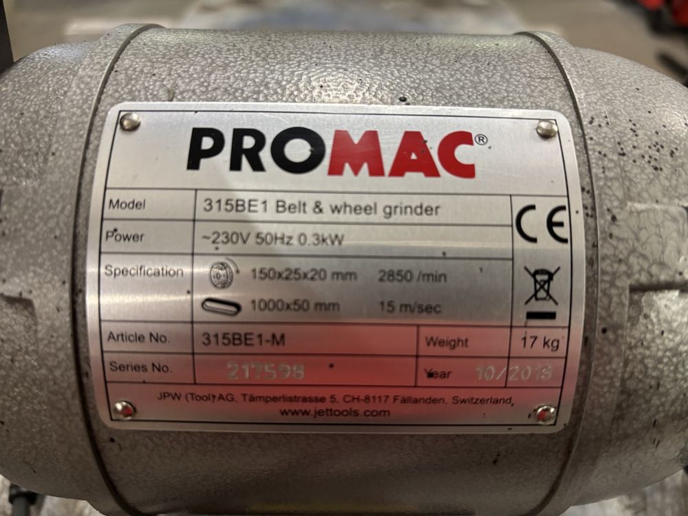 Schleifmaschine PROMAC | Kaufen auf Ricardo