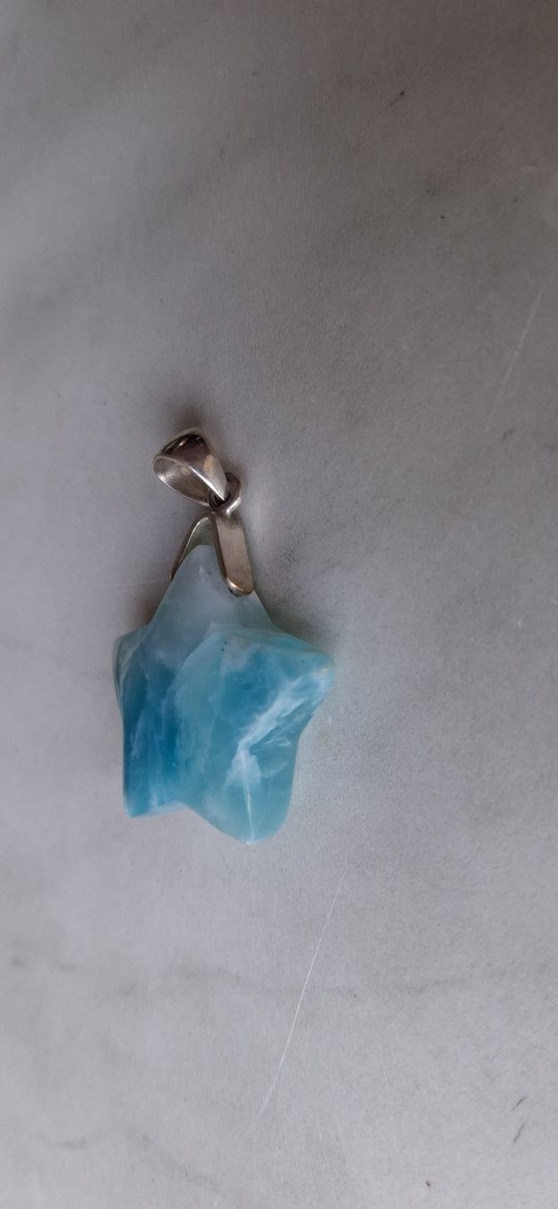 Pendentifs: Larimar Silber Anhänger "Stern" – Neuf avec emballage d'origine à Nürensdorf par Juergb 3